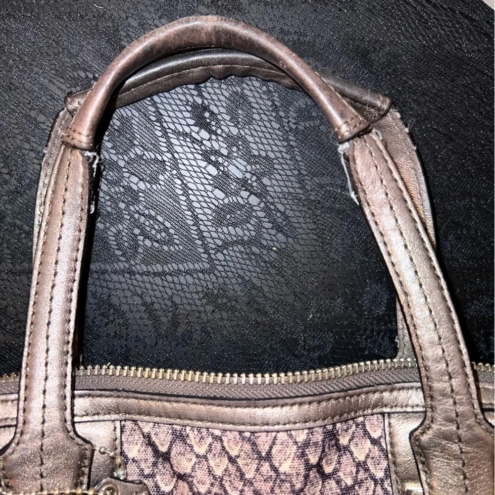 Coach Taylor Python Snake Print Bag